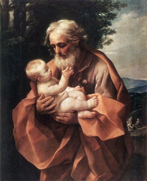 St Joseph with the Infant Jesus WGA. , 