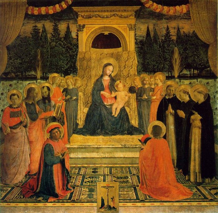 Fra Angelico San Marco altarpiece, 1438-40, Museo di San Mar. ,    F