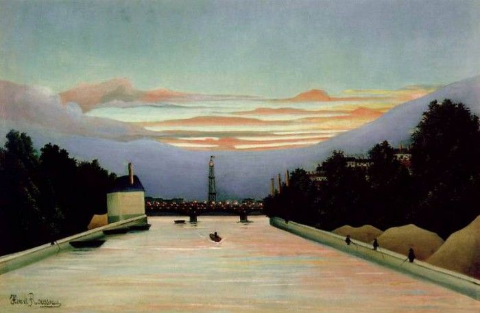 Rousseau,H. La tour Eiffel, ca 1898, Museum of Fine Arts, Ho. , 