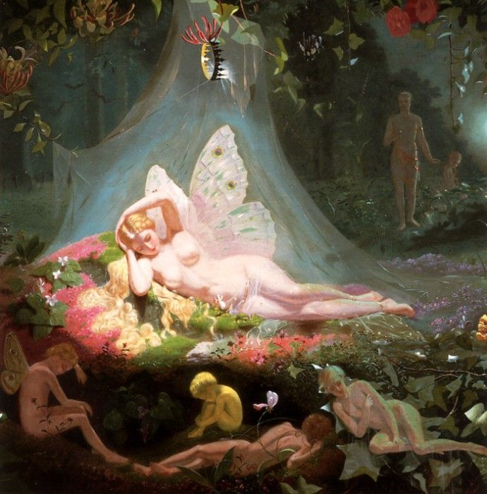 ger-JohnSimmons-thereSleepsTitania. , 