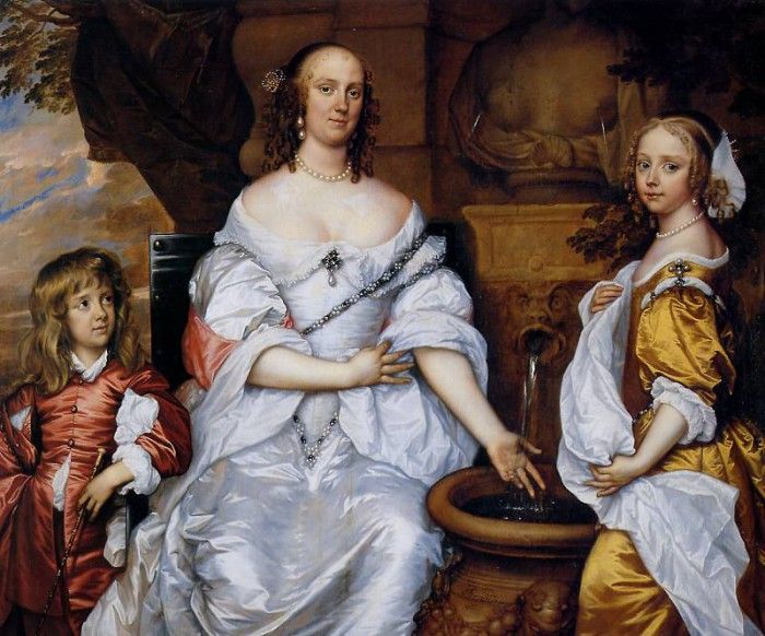 Hanneman Adriaen Maria van Reigersberg and children Sun. , 