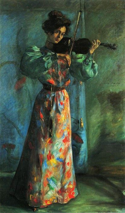 Corinth Lovis The Violinist. , 