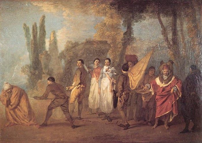 Watteau Qu-ay je fait assassins maudits. �����, ���-������