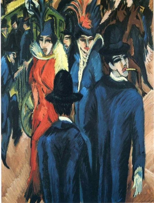 Ernst Ludwig Kirchner 033. Кирхнер, Эрнст Людвиг