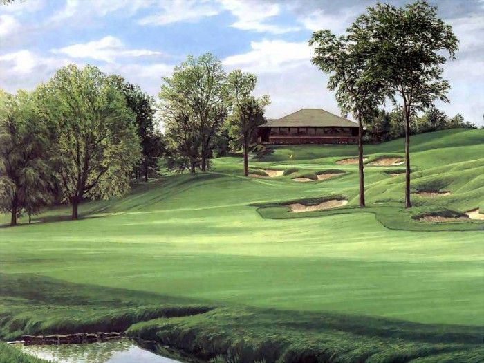 hallowed ground csg018 muirfield village 18th hole. Hartough, 