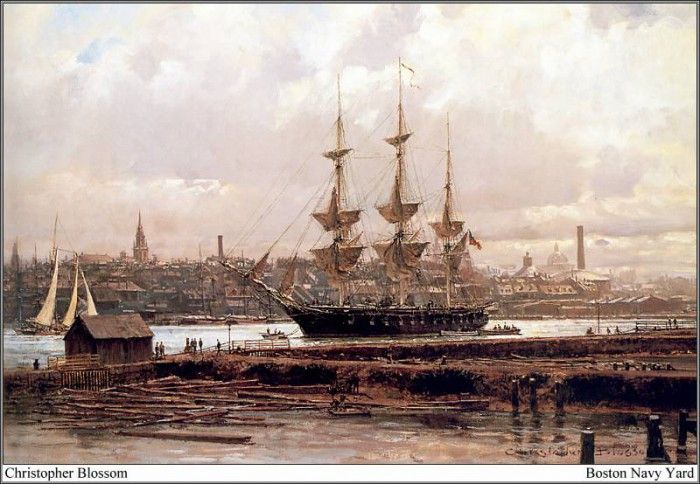 p Christopher Blossom Maritime Art 12. Blossom, 