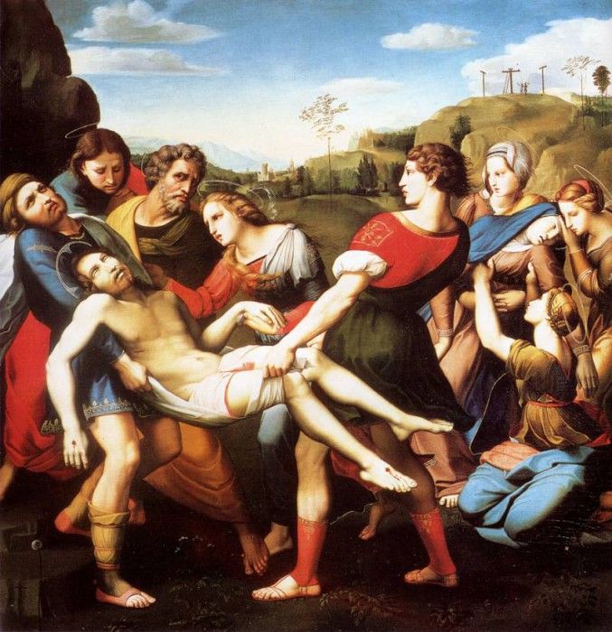 Sassoferrato Giovanni Battista Salvi The Entombment. Sassoferrato,   