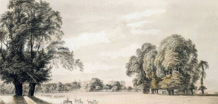 Sandby Paul South East View Of Windsor Castle From The Park. , 
