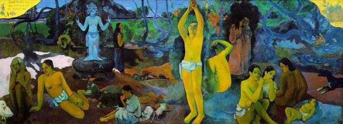 Gauguin Where Do We Come From What Are We Where are we going. , 