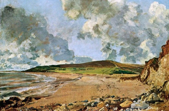 Constable John Weymouth bay Sun.  