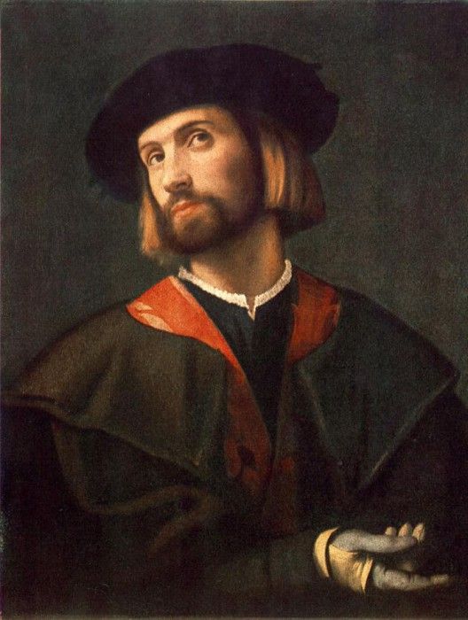 MORETTO da Brescia Portrait Of A Man. ,  