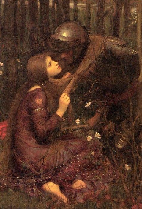 Waterhouse, John William - La Belle Dame Sans Merci detail (. ,  