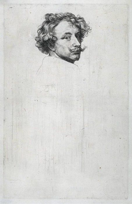 Dyck Anthony van Self portrait c1630. ,  