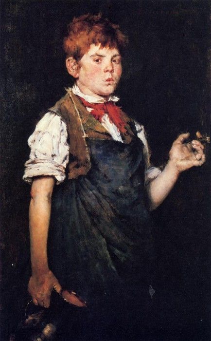 Chase William Merritt The Apprentice aka Boy Smoking. ,  