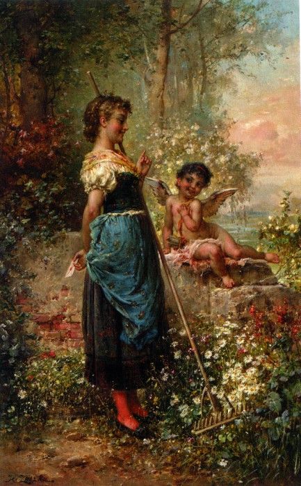 Hans Zatzka Der Liebesbrief (The Love Letter). Zatzka, 