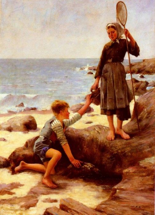 Bastien-Lepage Jules Les Enfants Pecheurs. -Lapage, 