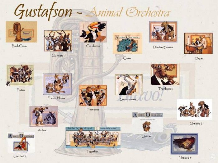 ma Gustafson Animal Orchestra index. , 