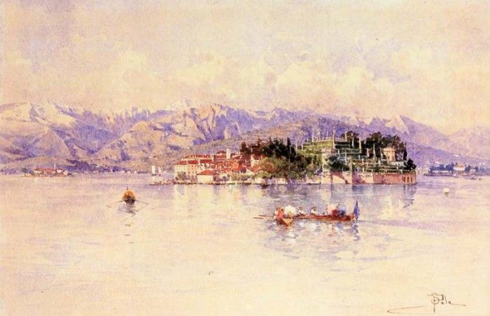 Sala Paolo Boating On Lago maggiore Isola Bella Beyond. , 