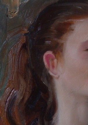 Tyler Timothy Valerie class demo colour sketch brush detail. ������, ��� C