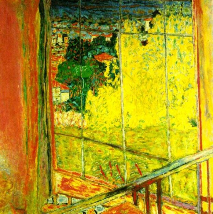 Bonnard Latelier au mimosa, 1939, 125x125 cm, Musee Nationa. , 