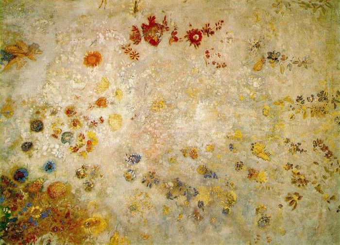 Redon Panel, c. 1902  Distemper on canvas, 225 x 185 cm  Rij. , 