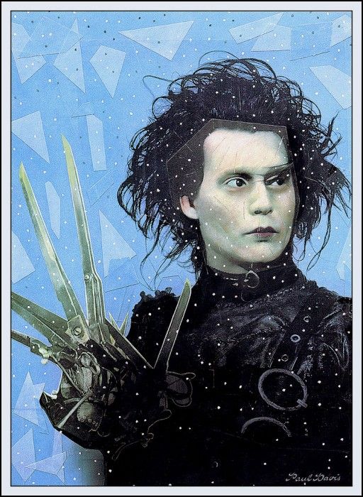 bs-ill- Paul Davis- Edward Scissorhands. , , 