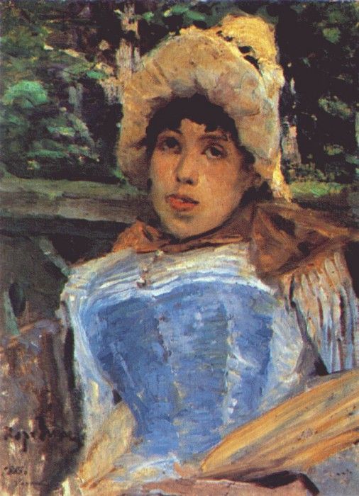 korovin a chorus girl 1883.   