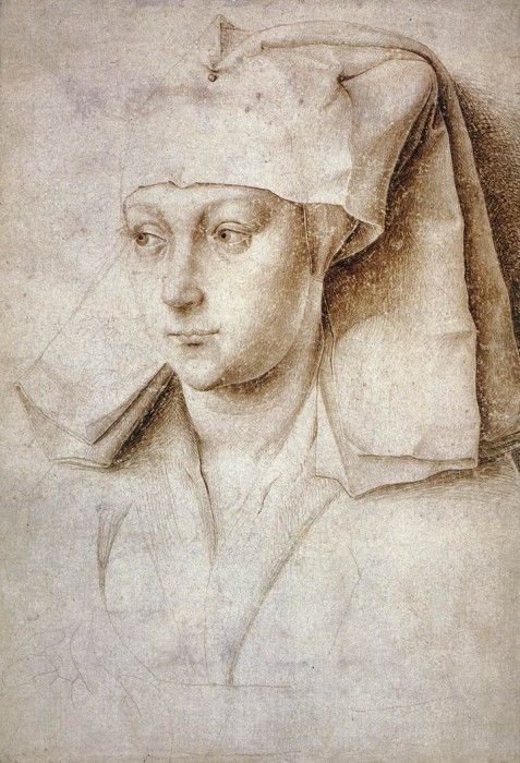 Weyden Portrait of a Young Woman c1440. ,   