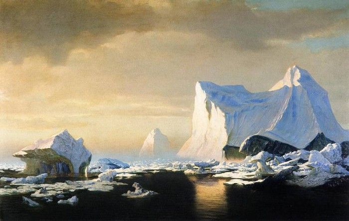 Bradford William Icebergs in the Arctic William Bradford 1882. , 