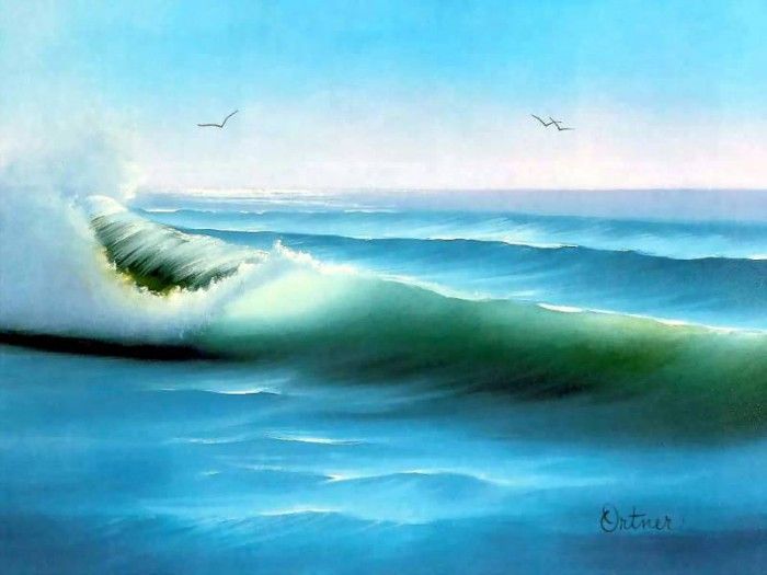 bob ross csg022 anatomy of a wave joyce ortner. , 