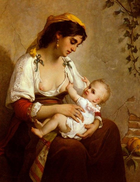 Salles-Wagner Jules La Jeune Mere. ������, ���� �������