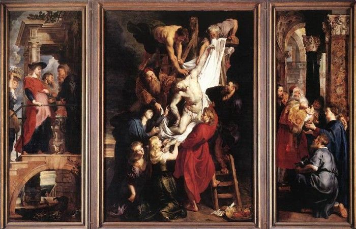 Rubens Descent from the Cross. ,  