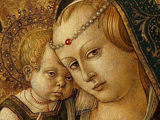 Crivelli Madonna and Child, before 1490, Ng Washington Det(2.  