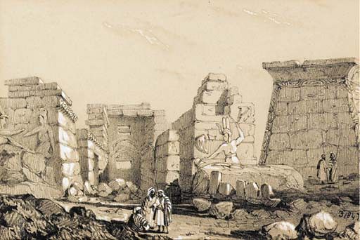 Ruins of Egypt 1849. , 