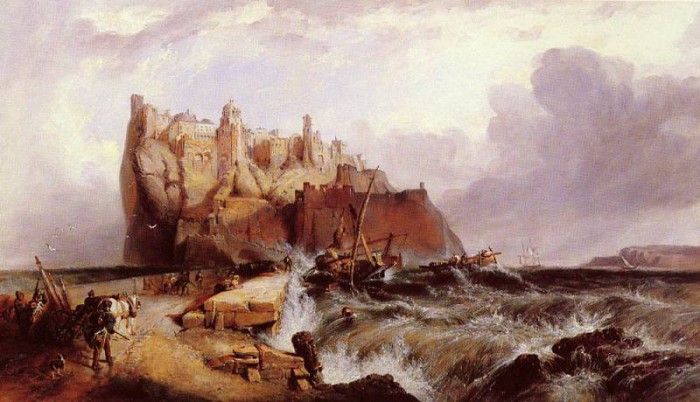 Stanfield Clarkson The Castle Of Ischia. Stanfield, 