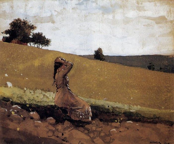 Homer Winslow The Green Hill aka On the Hill. , 