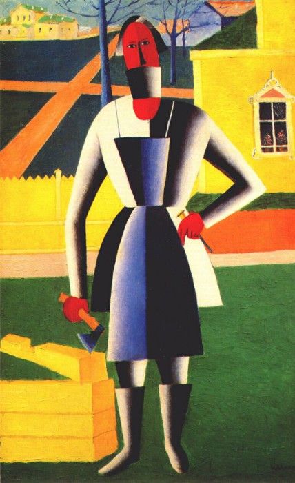 malevich carpenter 1928-32. , 