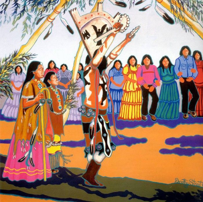 Aaw046 Dorothy May Strait Apache Sunrise Services sqs. ,  