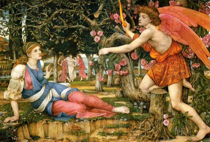 ger-JohnRoddamSpencerStanhope-LoveAndTheMaiden. Roddam,    Stanhope