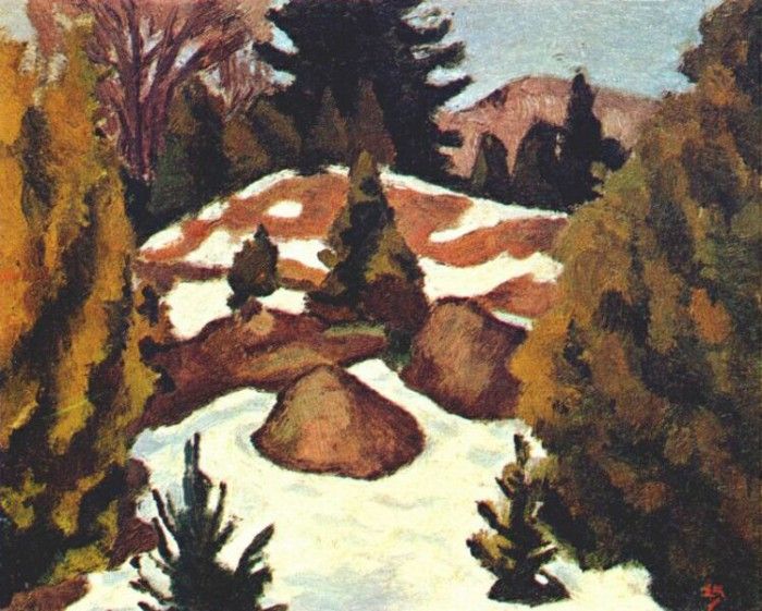 holgate melting snow 1948.   H