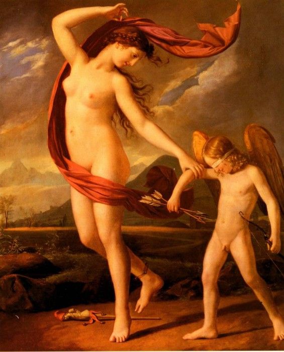 Berger Joseph Psyche Et Cupidon. , 