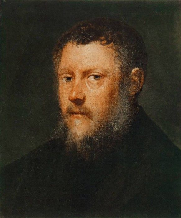 Tintoretto Portrait of a Man (fragment). , 