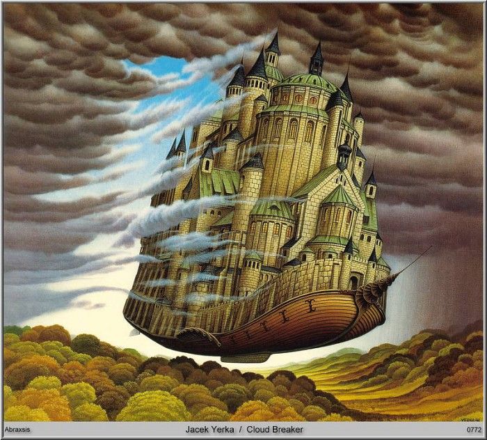 Jacek Yerka - Cloud Breaker (Abraxsis). Yerka 