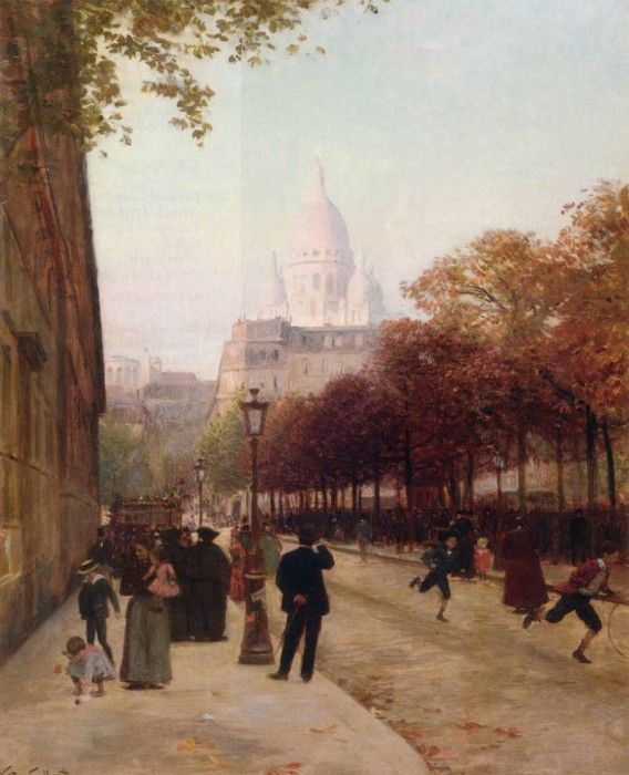 Place DAnvers Et Le Sacre Coeur Paris. ,  