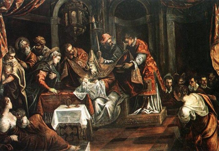 Tintoretto The Circumcision. , 