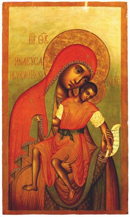 ushakov the-eleusa-kiksk-mother-of-god 1668. Ушаков