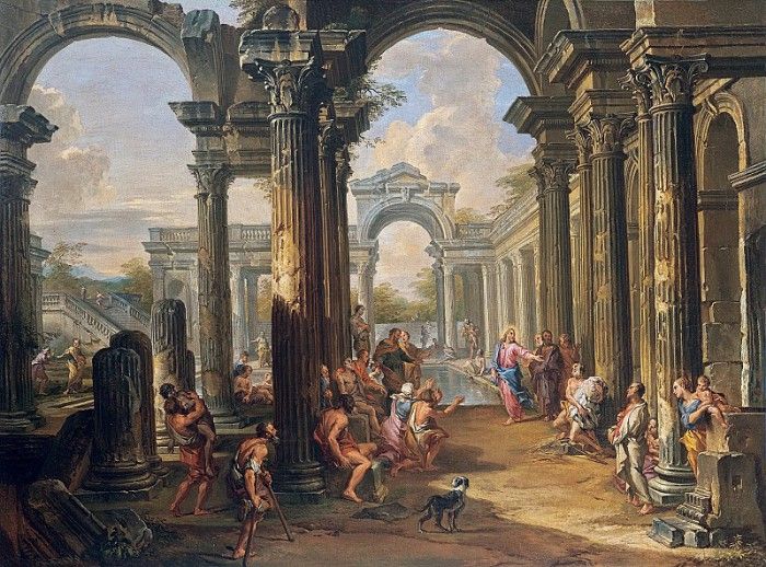 La piscina probatica, 1724. ,  