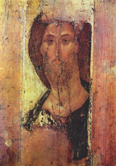 rublev christ-pantocrator 1410s. , 
