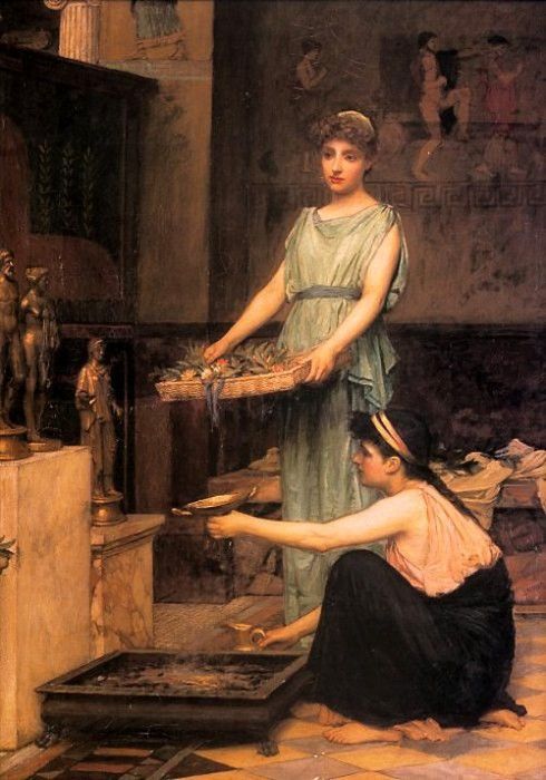 ger-Waterhouse-TheHouseGods. ,  