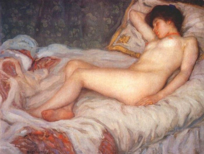 frieseke sleep 1903. Frieseke,  